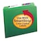 Smead Folder, File, Ltr, Straight, Gn Pk SMD12110 - alternate 1